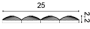 Рельефная панель для стен W113 COBBLE