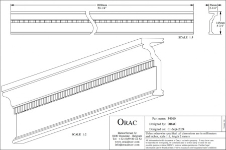Orac Luxxus P4010 молдинг
